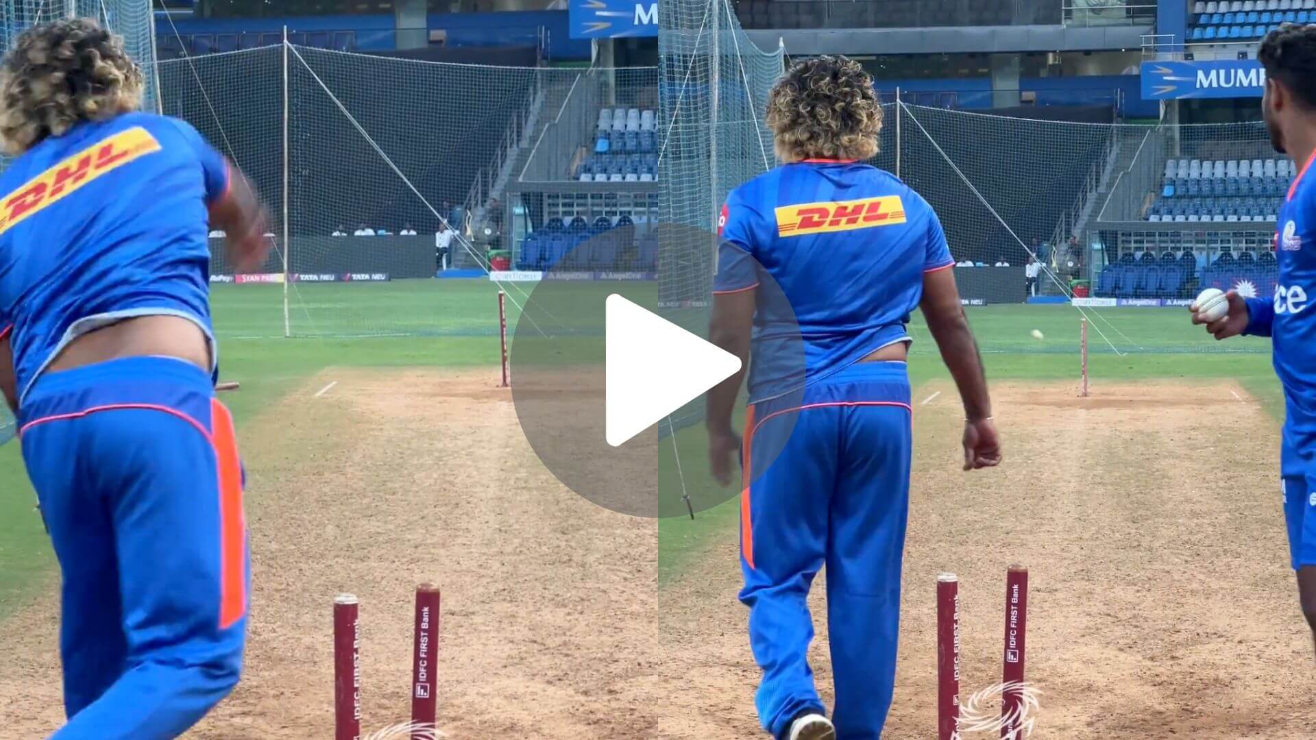 [Watch] Lasith Malinga Outclasses MI Boys, Nails Yorker To Evoke IPL Nostalgia